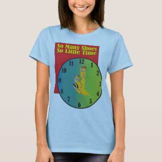 ファッションの靴の時計のTシャツ Tシャツ