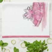 ファッションの靴 キッチンタオル (折り畳み)