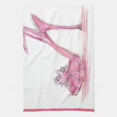 ファッションの靴 キッチンタオル (縦)