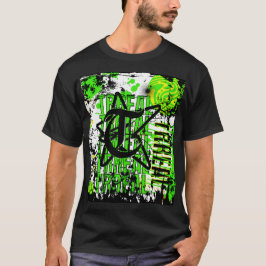 ファッションを話通して表現する Tシャツ