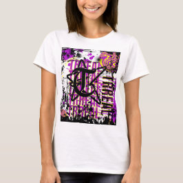 ファッションを話通して表現する Tシャツ