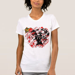 ファッションを話通して表現する Tシャツ