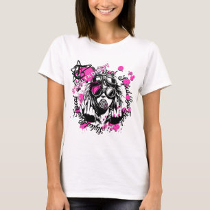 ファッションを話通して表現する Tシャツ