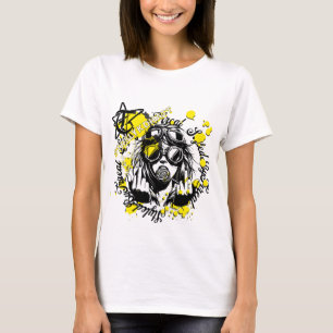 ファッションを話通して表現する Tシャツ