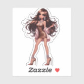 ファッションアイコン シール (シート)