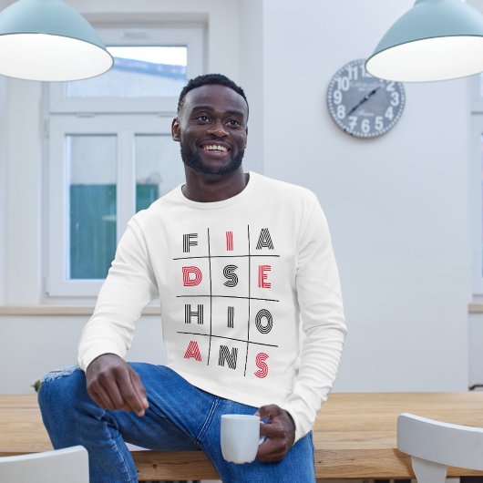 ファッションアイディアタイポグラフィ Tシャツ