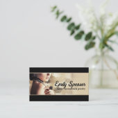 ファッションアクセサリおよびジュエリー名刺 名刺 (スタンド正面)