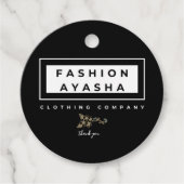 ファッションアヤシャサンキュー フェイバータグ (正面)