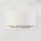 ファッションアーティストII |,華美山形(白金ゴールド) 名刺 (裏面)