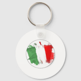 ファッションイタリアンフラグ キーホルダー