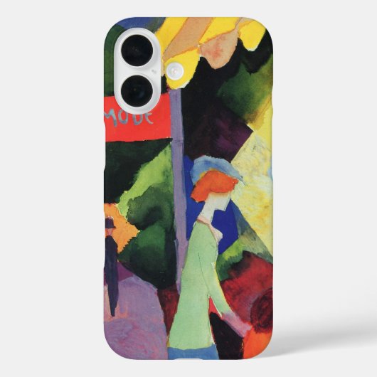 ファッションウィンドウ威厳があるバイマッケ、ヴィンテージフォヴィズム Case-Mate iPhoneケース (裏面)