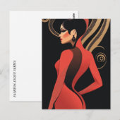 ファッションエスク#2 ポストカード (正面/裏面)