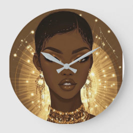 ファッションエスク#3 ラージ壁時計