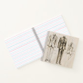 ファッションエレガントスケッチ ノートブック (内部)