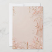 ファッションエレガントブティックグランドオープニング招待状 招待状 (裏面)