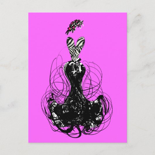 ファッションカスタマイズディバ – カスタマイズ ポストカード (正面)