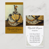 ファッションカタログ～名刺ドレスヴィンテージ 名刺 (正面/裏面)