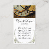 ファッションカタログ～名刺ドレスヴィンテージ 名刺 (裏面)