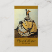 ファッションカタログ～名刺ドレスヴィンテージ 名刺 (正面)