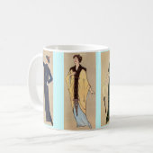 ファッションカップ コーヒーマグカップ (正面左)