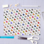 ファッションカラフルハンドバッグパターンティッシュペーパー 薄葉紙 (クラフト)