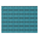 ファッションガーリーターコイズブルーアリゲーターレザー テーブルクロス (正面(横))