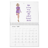 ファッションガールズカレンダー カレンダー (1月 2027)