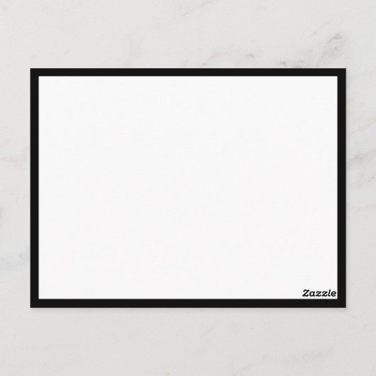 ファッションガールモダンブティック、ポシュマークサンキュー ポストカード (裏面)