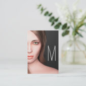 ファッションガールモノグラム 名刺 (スタンド正面)