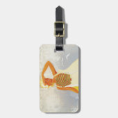 ファッションガールモンテカルロビーチトラベル ラゲッジタグ (正面縦)
