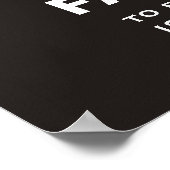 ファッションガール白黒ヒョウ印刷ポスター ポスター (角)