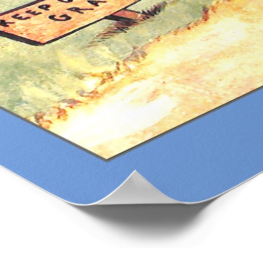 ファッションキャットバイルイスワーイン ポスター (角)