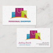 ファッションコンサルタントの個人購入者 名刺 (正面/裏面)
