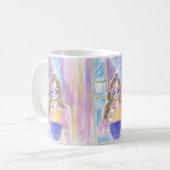 ファッションコーヒーガール コーヒーマグカップ (正面左)