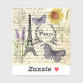 ファッションサロンスパフランスのエッフェルタワーパリ シール (シート)