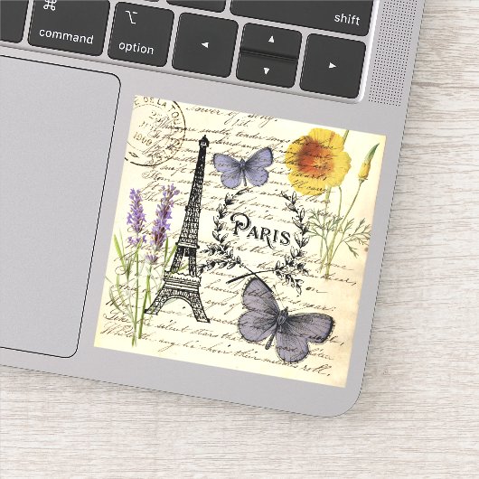 ファッションサロンスパフランスのエッフェルタワーパリ シール (詳細)