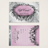 ファッションシャンデリアジュエリーダマスクパターン (正面&裏面)