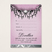 ファッションシャンデリアジュエリーダマスクパターン (裏面)