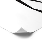 ファッションショッピングガールズイラストレーション ポスター (角)