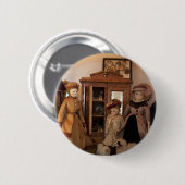 ファッションショッピングピン 缶バッジ (正面&裏面)