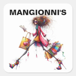 ファッションショッピング スクエアシール