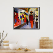 ファッションショップ(Modeleschaft)バイ威厳があるマッケ ポスター (キッチン)