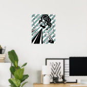 ファッションショーのポスター ポスター (ホームオフィス)