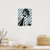 ファッションショーのポスター ポスター (キッチン)