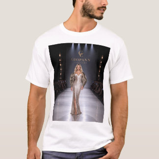| ファッションショーアートプリント Tシャツ