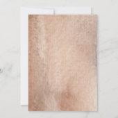 ファッションショー招待状 水彩画風 招待状 (裏面)