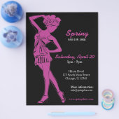 ファッションショー（プラム） チラシ (シングル)