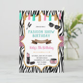 ファッションショー メイク バースデー インビテーション (スタンド正面)