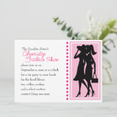 ファッションシルエット 招待状 (スタンド正面)