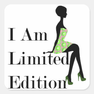 ファッションシルエットI Am Limited Edition引用文 スクエアシール